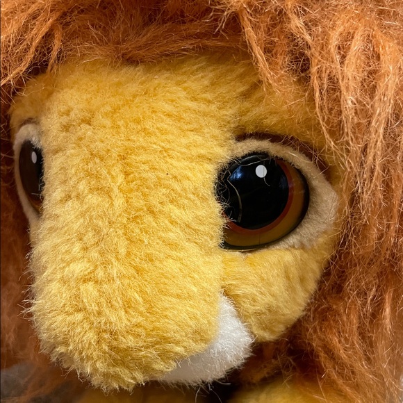 Vintage 1994 Plush Lion The Lion King Simba Plush Mane Changing Stuffed Animal - Picture 5 of 8